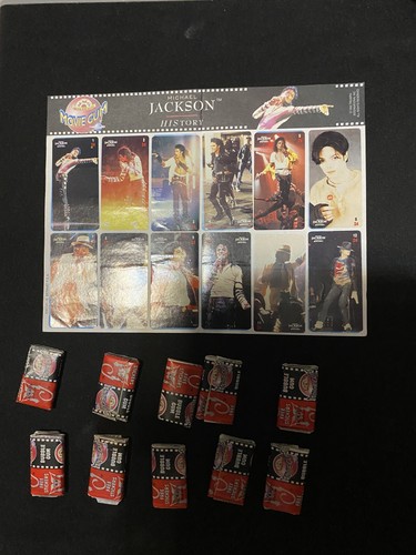 Lot michael jackson bubble gum - michael,