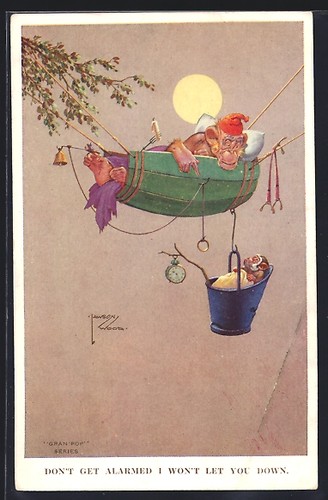 Carte postale artiste - carte, lawson
