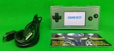 NINTENDO GAME BOY MICRO SILVER 2005, Model oxy-001 + Charging Wire, Working!