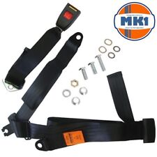Volkswagen Corrado 8v 16v G60 VR6 Arrière Statique 3 Point Kit Ceinture Noir