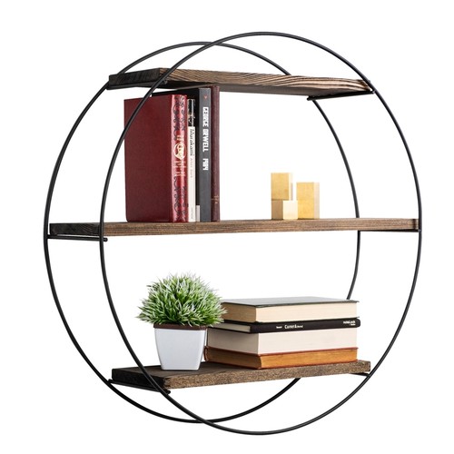 étagère murale ronde d62 - Étagère,