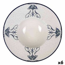 Assiette à pâtes La Mediterránea Rosetta Porcelaine Ø 28 cm [6 Unités]