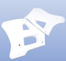 Ouies de radiateur BLANCHES