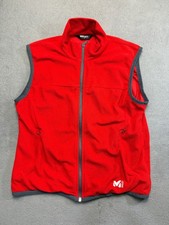 Vintage Millet red vest waistcoat adult size L