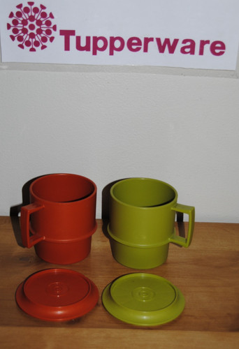 Tupperware mug mugs - 2,
