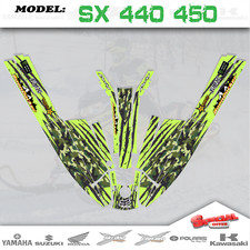 FIT KAWASAKI Jet Ski SX 440 550 1982-1995 GRAPHICS KIT DECALS STICKERS CAMO