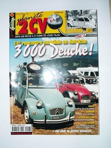 Planete 2cv dossier - planete, n°28
