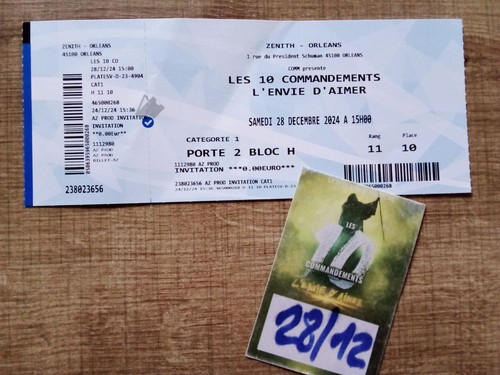 Billet concert les - de,