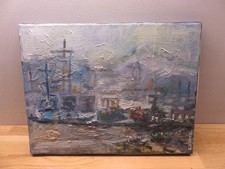 C.GICQUEL TABLEAU CONTRE-JOUR