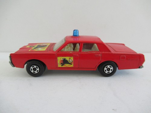 Mercury pompiers matchbox - mercury,