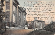 CPA BELGIQUE / BRUXELLES / PARC LEOPOLD / TIMBRE AU VERSO