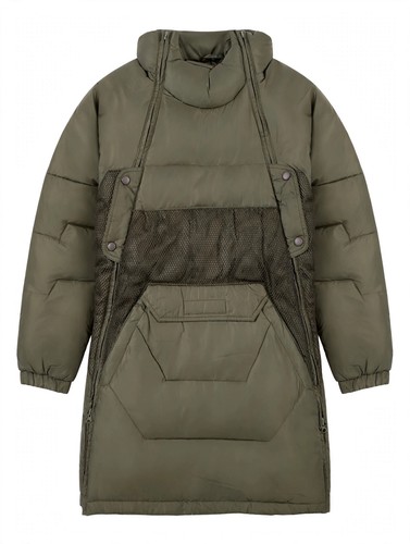 Parka doudoune longue kaki - longue,