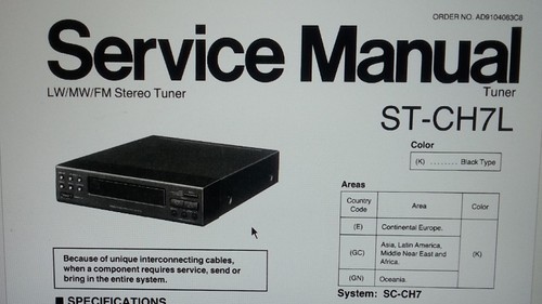 Service manual radio - manual,