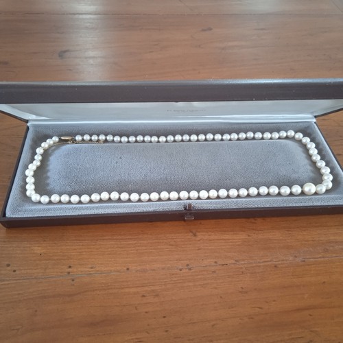 Collier véritables perles - collier,
