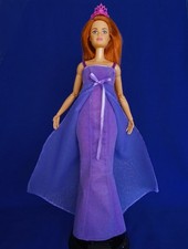 Barbie robe princesse velours