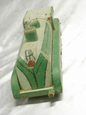 🇫🇷  TRAIN  LOCOMOTIVE JOUET EN BOIS P.R TOY