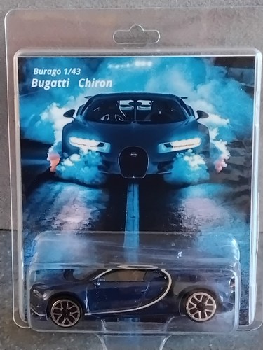 Burago bugatti chiron - burago, 1/43