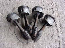 YAMAHA XJ 550 5G2 AIR COOLED - 4x CON ROD SET WITH SHELLS & PISTONS