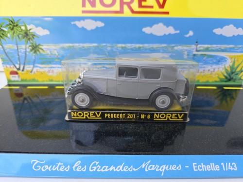 Norev peugeot 201 neuve - norev,