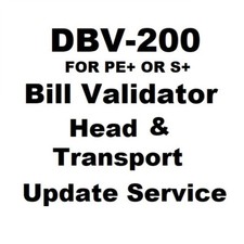DBV-200 Bill Validator Head & Transport Update Service (Complete Unit) PE+ / S+