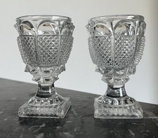 Lot De 2 Verres  En Cristal De