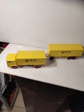 CONRAD TRUCK - MAN BUSSING TRUCK TRAILER BACHE DETA BATTERY - 1/50 - NICE CONDITION