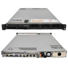 Serveur rack Dell PowerEdge R630 2x E5-2609 V4 32Go RAM DDR4 8x 2,5" H330 1x PSU