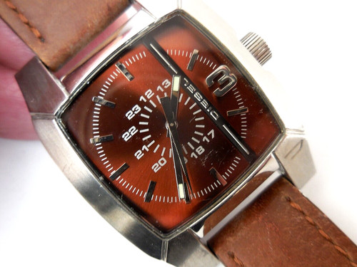 Elegante montre diesel cadran - elegante,