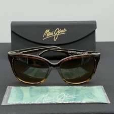 Maui Jim Starfish Polarized Sunglasses Brown Tortoise Brown Lens 744-01T Women's