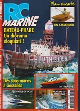 RC MARINE N°218 PLAN: INUIT KAYAK / FLAGSHIP BOAT / SUBMARINE GOSSELIES / 24H
