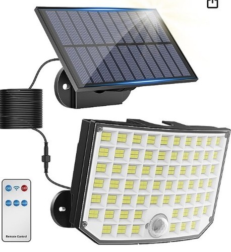 Lampe solaire extérieur - solaire, [256