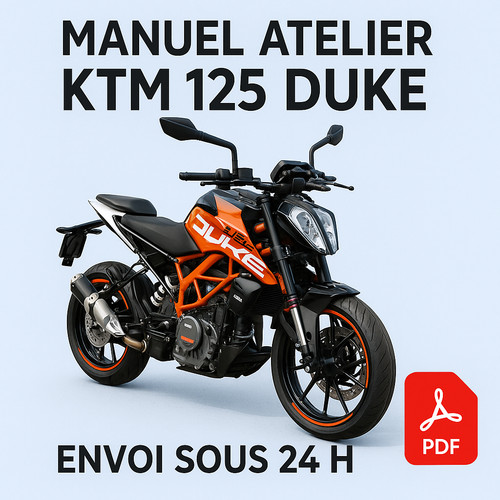 Manuel atelier ktm 125 duke - manuel,