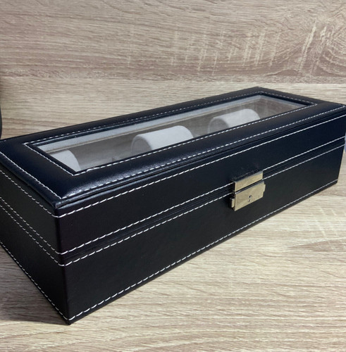 Coffret rangement montre noire - montre,