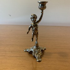 Bougeoir chandelier chérubin