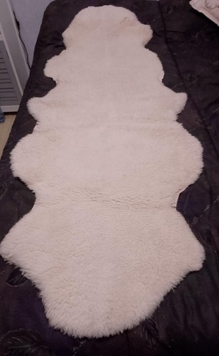 Tapis laine peau mouton - tapis,