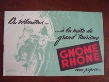 GNOME & RHONE MOTOS prospectus