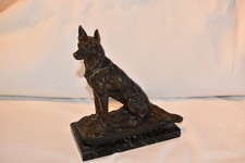 Bronze animalier chien de