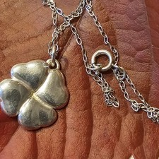 Collier Pendentif Trèfle