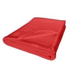 Couverture d'hiver en polaire corail pour lit simple et double taille...