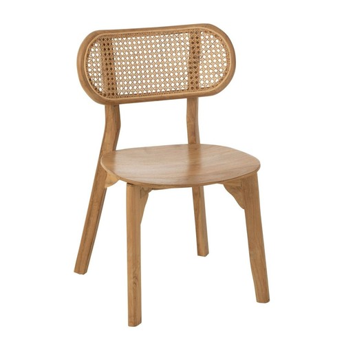 Chaise teck cacahuète - teck, "cacahuète"