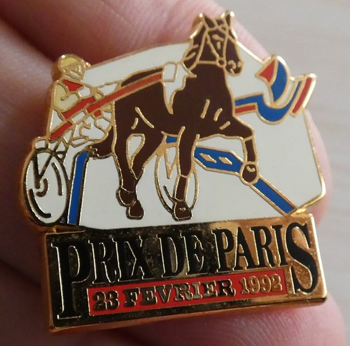 Pin cheval equitation - pin's, sulky