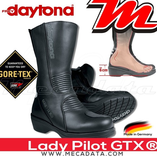 Bottes moto femme - avec, talons