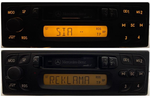 Mercedes benz panasonic - panasonic, audio