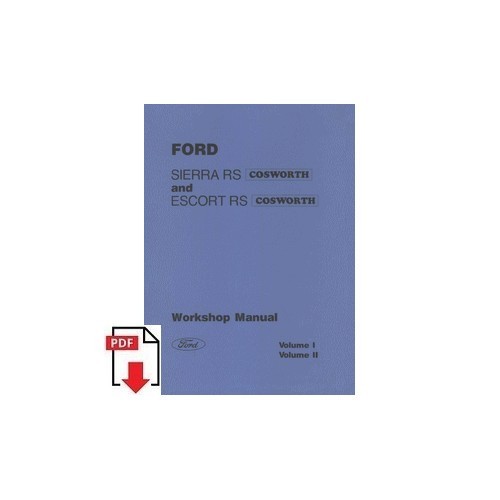 Workshop manual ford - sierra, &