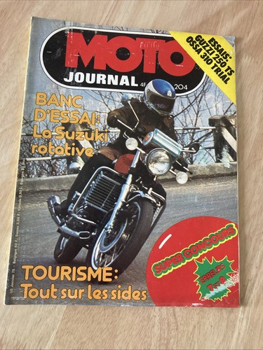 Moto journal 1975 204 guzzi - journal,
