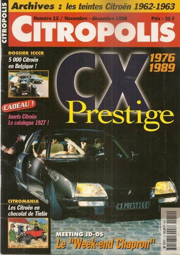 Citropolis citroen cx - citroen,