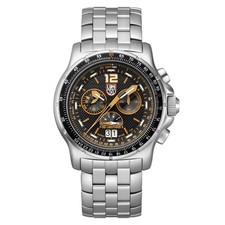 Luminox 9382 Gent's Chrono Black Dial Steel Bracelet Dive Watch