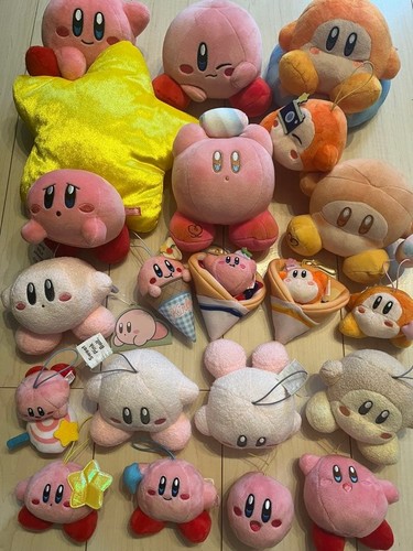 Lot peluches kirby - 20,