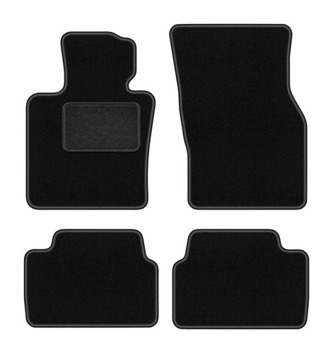 Tapis sol velours noir - de,