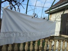 grand morceau de drap en lin